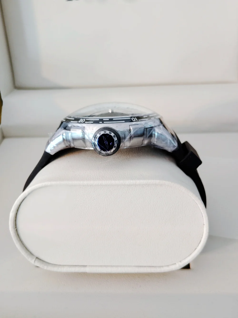 Invicta Celestial Astelis Black Stainless Steel Watch with Moon Dial
